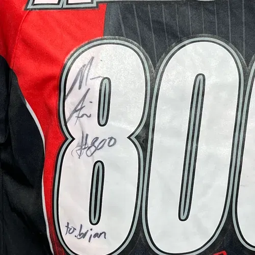 Mike Alessi Autographed Fox Jersey