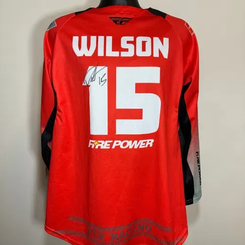 Dean Wilson Autographed Fly Racing Honda Jersey