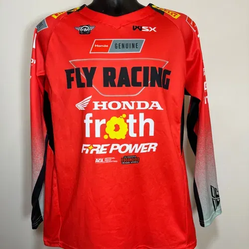 Dean Wilson Autographed Fly Racing Honda Jersey