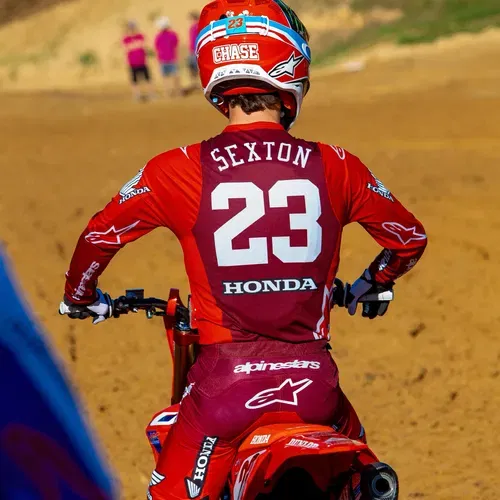Chase Sexton's Signed Race Worn Custom Painted Maui Strong Helmet