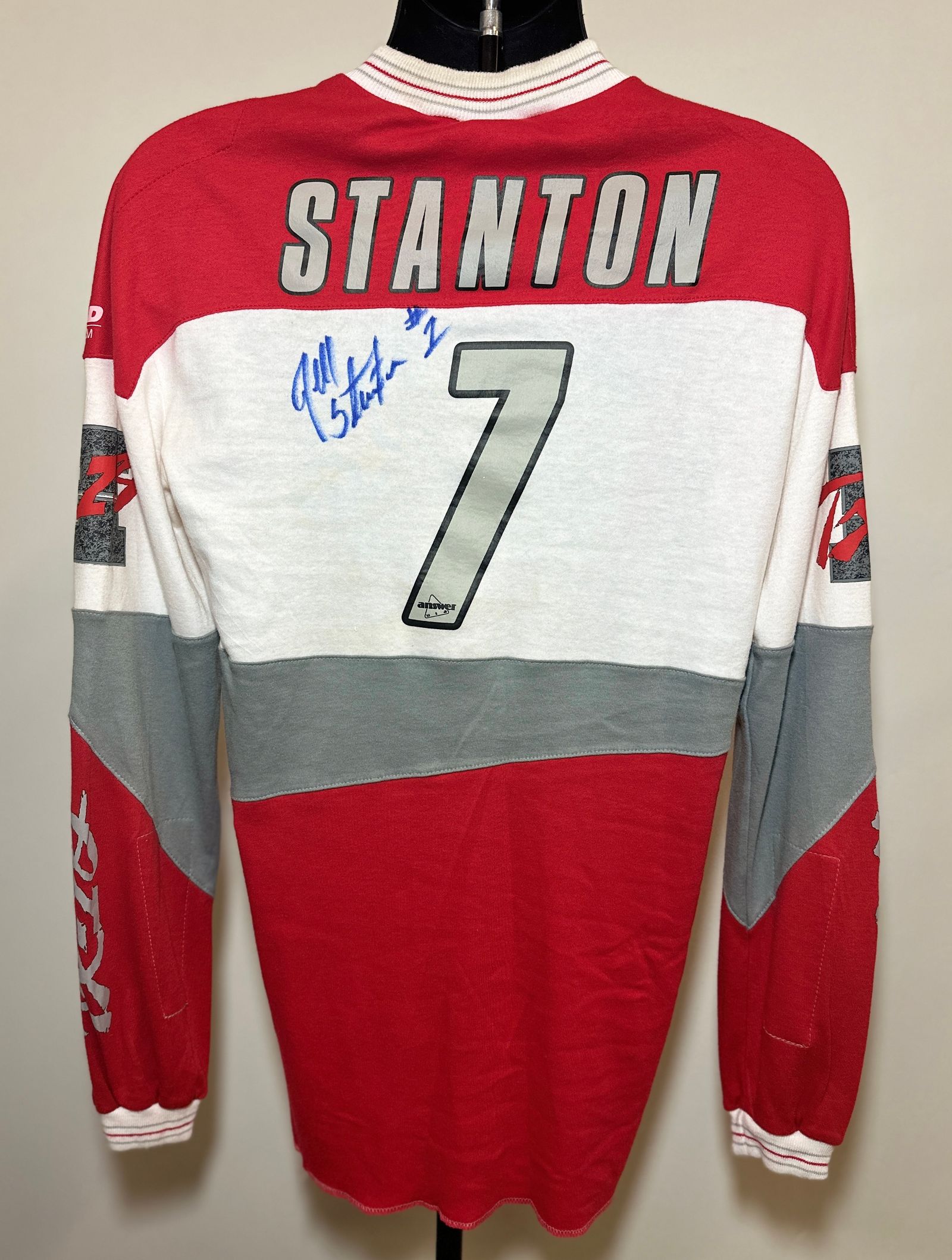 開店祝い Jeff Stanton 1989 Autographed Camel Supercross Jersey 絵画