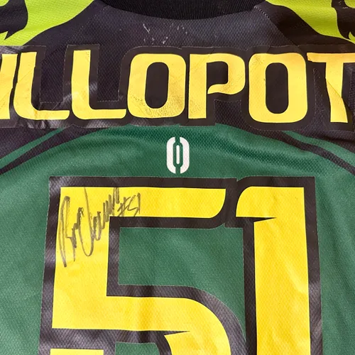 Ryan Villopoto Autographed Monster Energy Kawasaki Jersey 