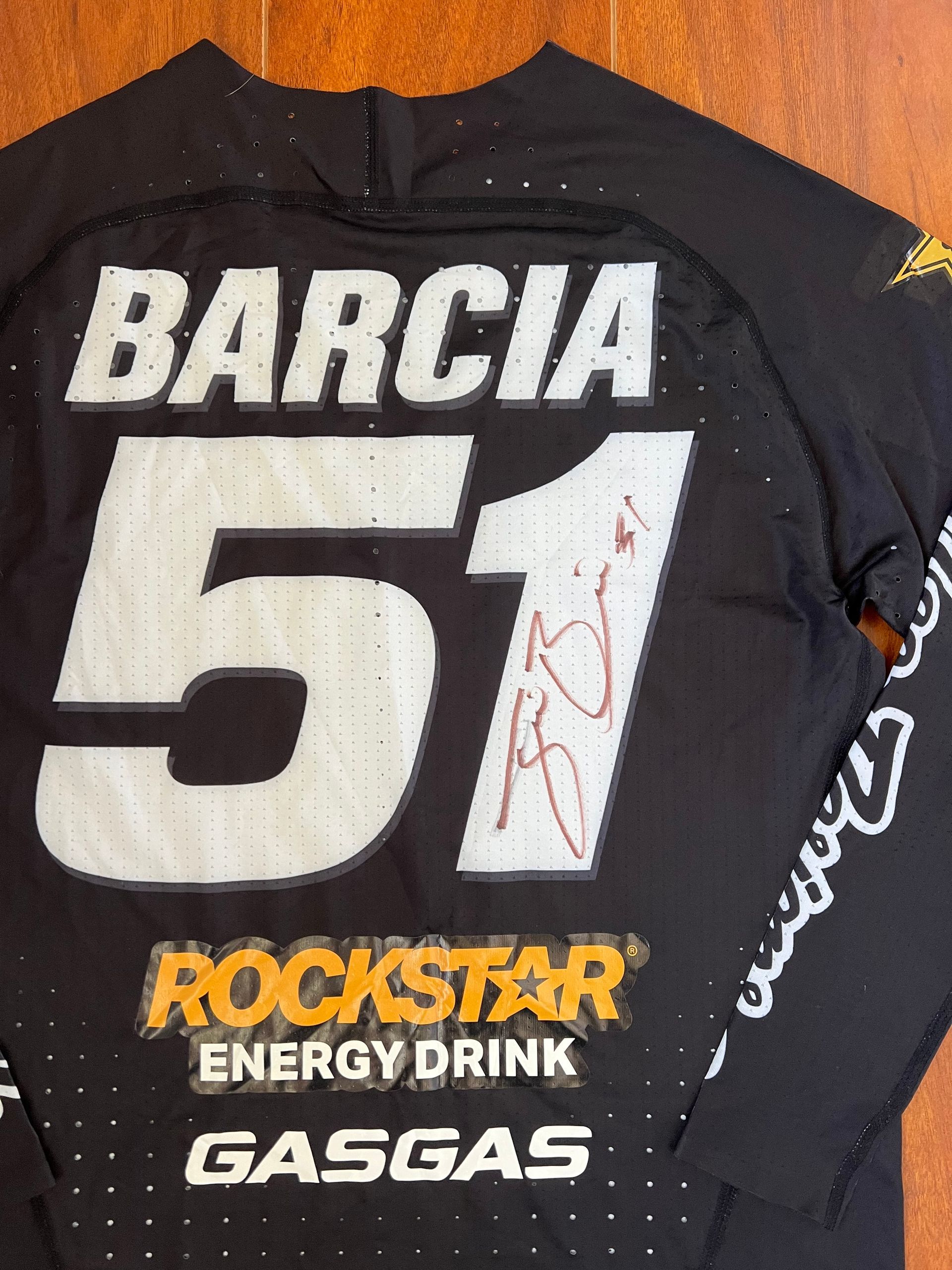 Justin Barcia Autographed Troy Lee Designs Jersey