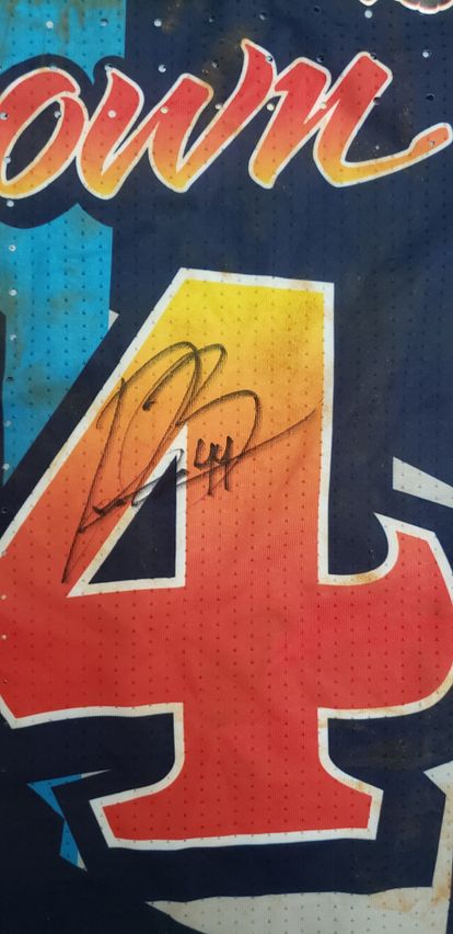 Pierce Brown Practice Worn Autographed Jersey