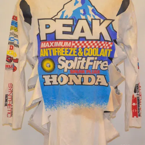 Brian Swink Raceworn Peak Honda Jersey 