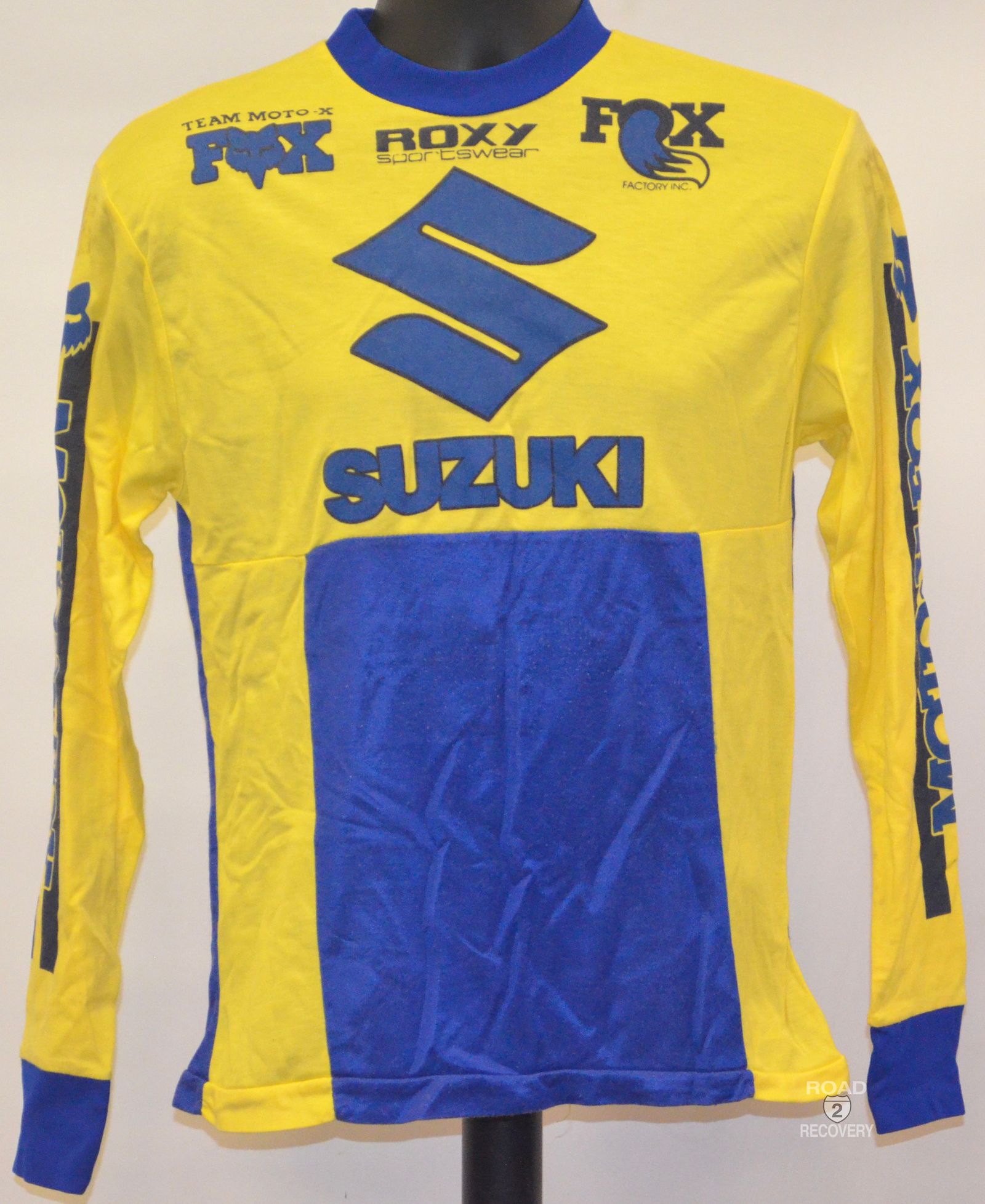 Suzuki motocross jersey top