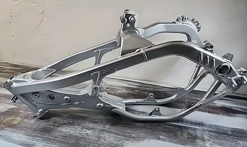 2003 Kawasaki KX125 Frame Chassis 32160-1785-GD Freshly Powder Coated