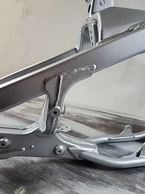 2003 Kawasaki KX125 Frame Chassis 32160-1785-GD Freshly Powder Coated
