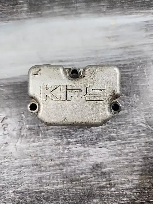 1995 - 2006 Kawasaki KDX200 Cylinder Resonator Cover Left Power Valve 14090-1442