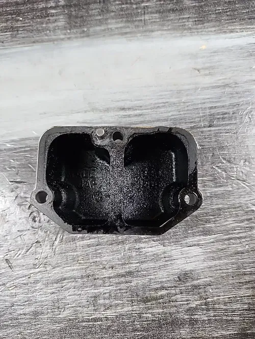 1995 - 2006 Kawasaki KDX200 Cylinder Resonator Cover Left Power Valve 14090-1442