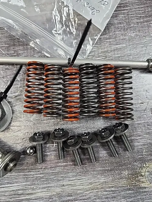 2018 - 2022 Yamaha YZ450F Clutch Basket Parts Rod Springs BR9-16356-00-00