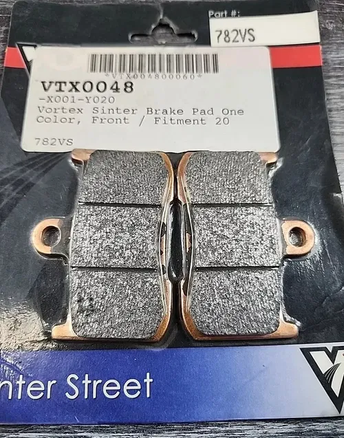 Vortex Racing Front Brake Pads Sinter Street 782VS Triumph 675 Daytona NOS