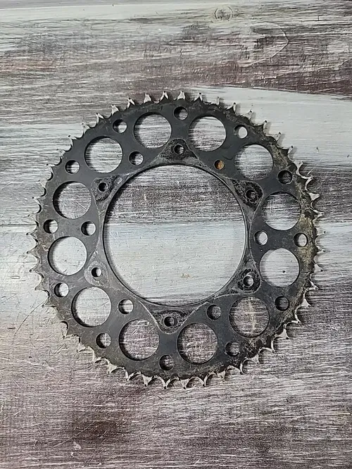 Renthal - 224U-520-50GPBK - Ultralight Rear Sprocket, Black - 50T