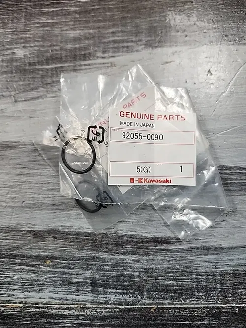 Kawasaki 2006-2012 KX250F OEM Front Fork Center Bolt O-ring Set of 2 92055-0090