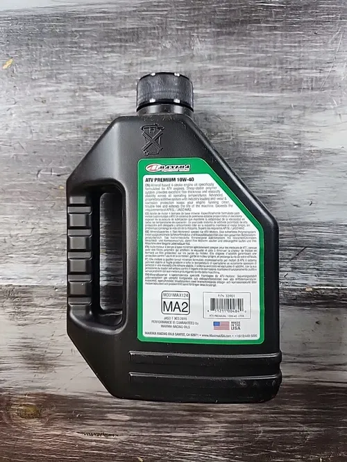 Maxima ATV Premium 4T Engine Oil 10W40 - 1 Liter 33901