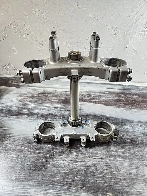 1994 Yamaha YZ125 Triple Tree Clamp Assembly 4JX-23435-01-00