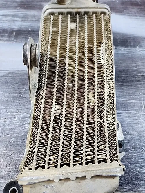 1997 - 2006 Kawasaki KDX200 Right Fill Side Radiator KDX220R