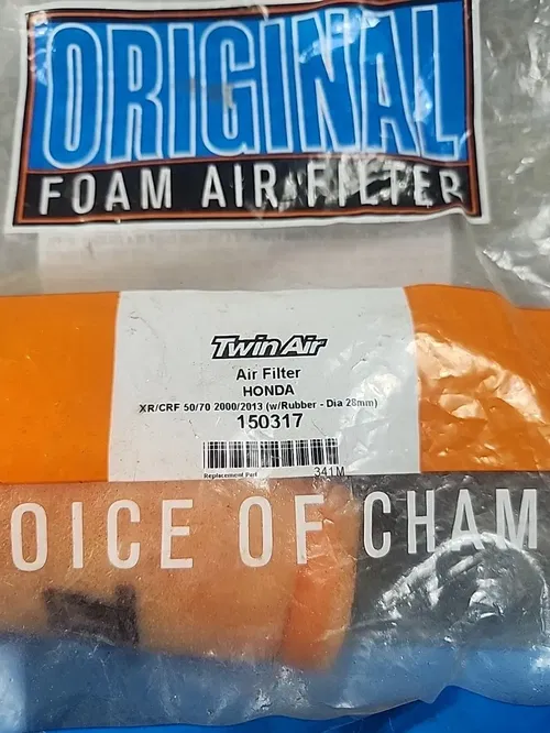 Twin Air 150317 Air Filter Stock Clamp Dual Bonded Foam 23-0317 715-0317 CRF XR