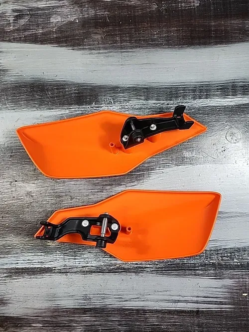 KTM OEM Handguards P/N A49002082044EB With Bar Mounts Never Used 125 250 350 450
