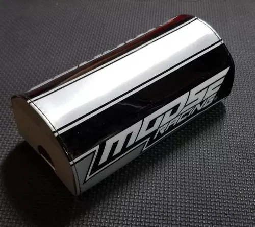 Moose Racing Handlebar Pad Black Silver 7/8" Flex Stealth Crossbar (WR)