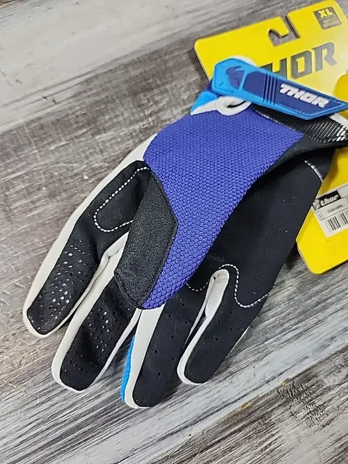 Thor 3330-4654 S8 Spectrum Gloves X-Large Navy Blue White Black XL