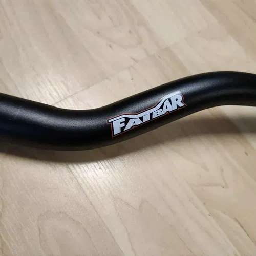 Renthal Fat Bar Handlebars Kawasaki KX250X K839 Black