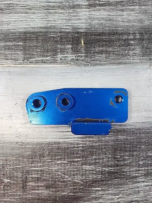 Bullet Proof Designs Chain Guide/Swingarm Guard Blue YAM-CG-14-BLU