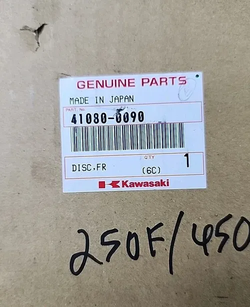 NEW OEM Kawasaki Front Brake Disc Rotor 41080-0090 KLX450R KX250 KX250F KX450F
