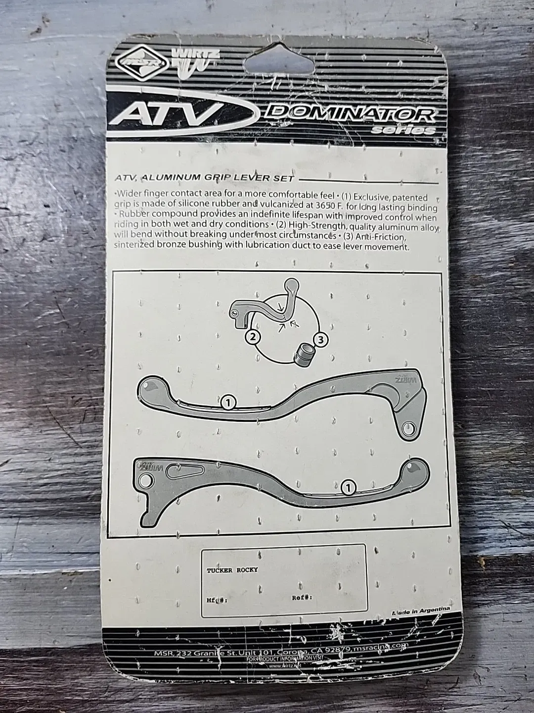 MSR Dominator ATV Grip Lever Set 34-1890 Honda TRX300 EX  1993 - 2001