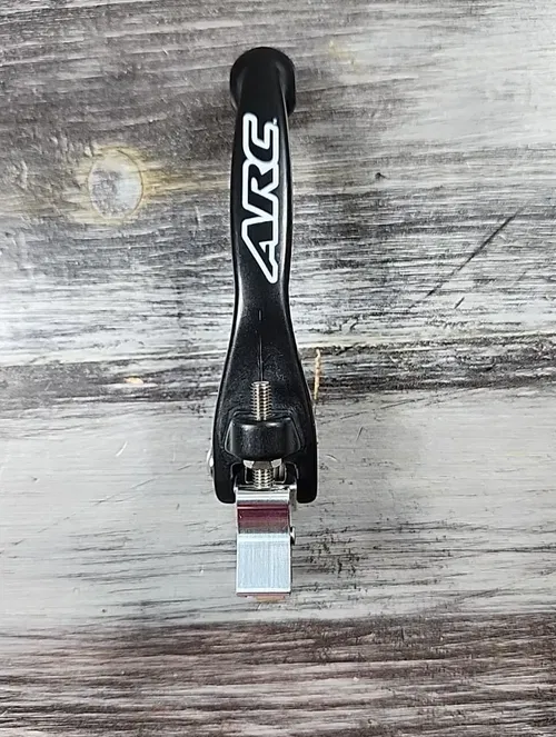 ARC Folding Aluminum Brake Power Lever Black BR-412i Kawasaki KX250F 2021-2024
