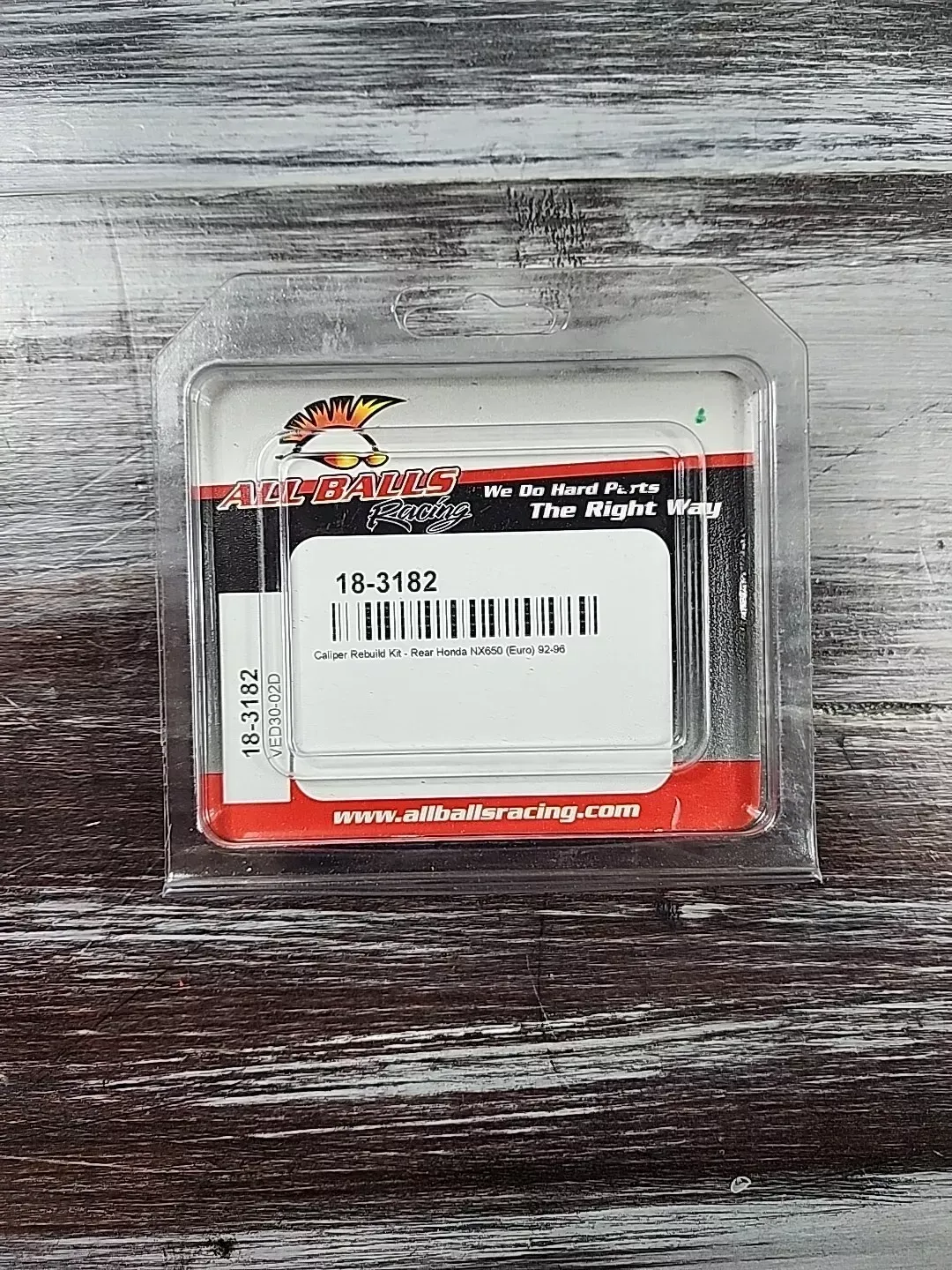 All Balls Caliper Rebuild Kit 18-3182 Rear Honda NX650 Euro 92-96 Rear Brake