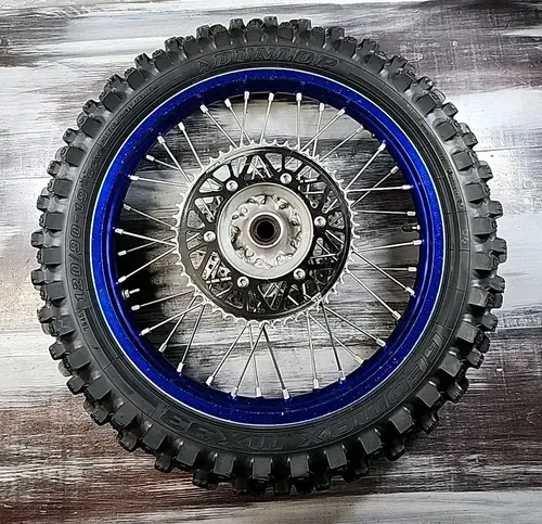 2022 Yamaha YZ450F Rear Wheel Assembly B2W-25302-30-00 Blue 19"x2.15"