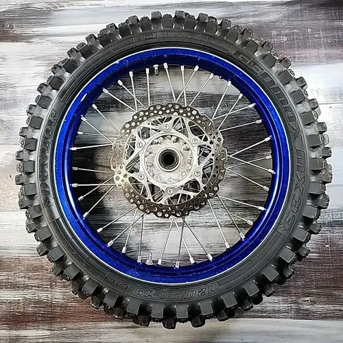 2022 Yamaha YZ450F Rear Wheel Assembly B2W-25302-30-00 Blue 19"x2.15"