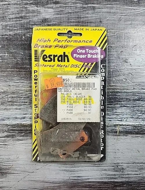 Vesrah Sintered Metal Brake Pads VD-950JL Polaris Scrambler Ducati 900