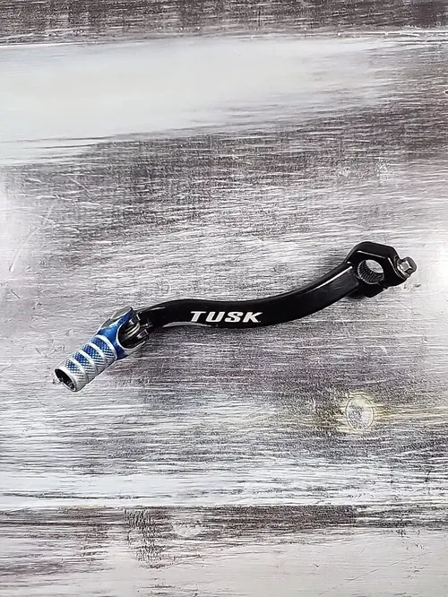 Tusk Shift Lever Shifter for 2014 - 2018 Yamaha YZ250F Black w/ Blue Tip