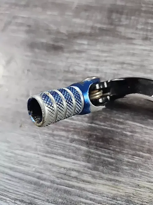 Tusk Shift Lever Shifter for 2014 - 2018 Yamaha YZ250F Black w/ Blue Tip