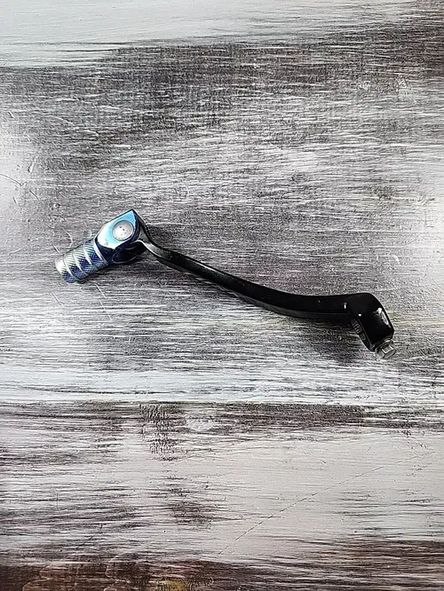 Tusk Shift Lever Shifter for 2014 - 2018 Yamaha YZ250F Black w/ Blue Tip
