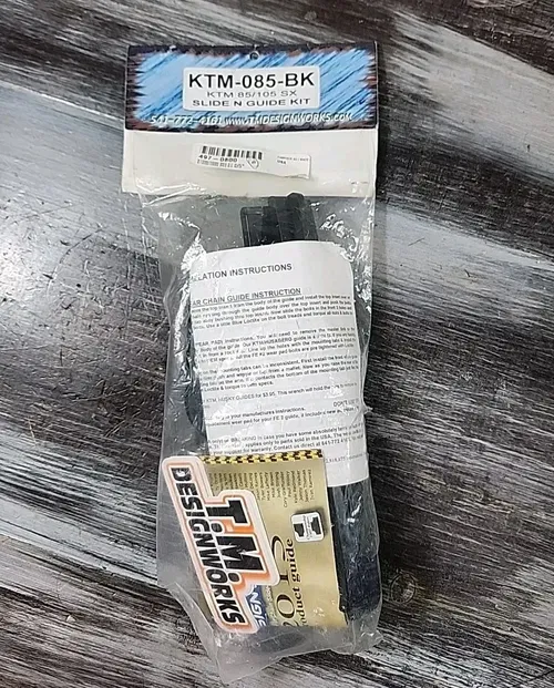 T.M. Designworks KTM-085-BK Chain Slide-N-Guide Mini Kit Black KTM 85 SX TC85