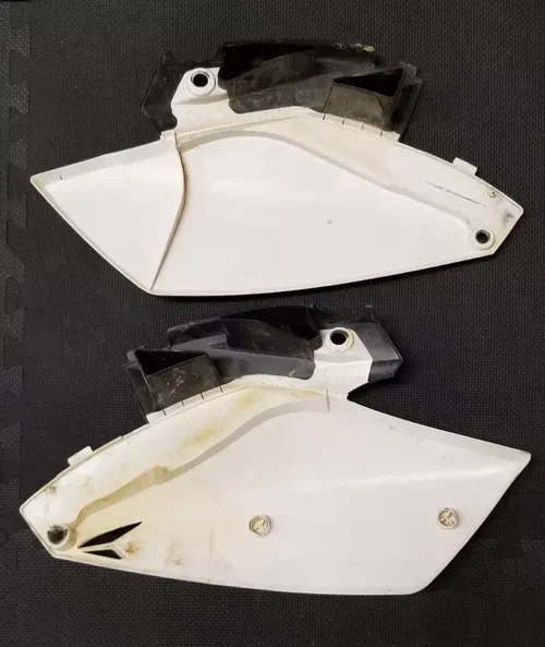 2010 - 2013 Yamaha YZ250F Side Number Panels Plates 17D-21710-00 Rear Left Right