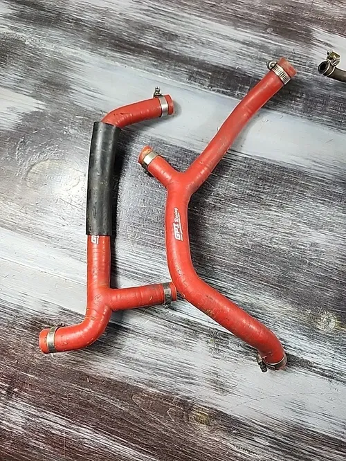 2009 - 2012 Honda CRF450R Left Right Radiators & GPI Hoses 19100-MEN-A40