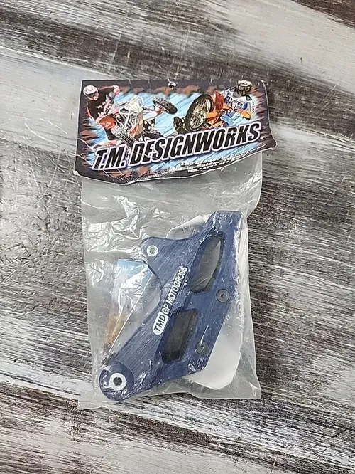 TM Designworks Chain Guide for KTM Husqvarna 85 Blue KHCG-GP6-BL2