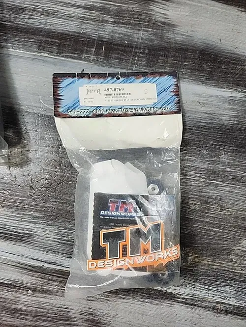 TM Designworks Chain Guide for KTM Husqvarna 85 Blue KHCG-GP6-BL2