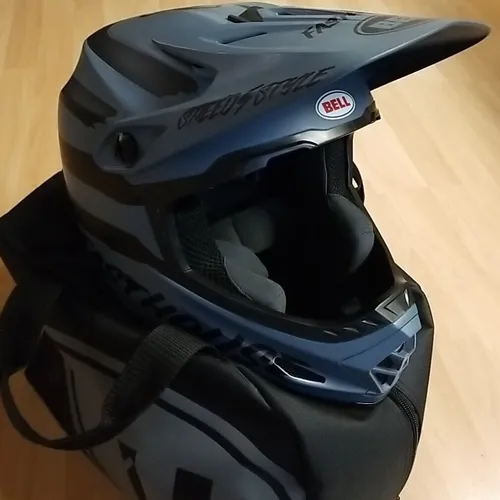 Bell Full-9 Helmet, Slate /Black Fasthouse, Medium Mountain Biking NWOT