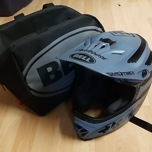 Bell Full-9 Helmet, Slate /Black Fasthouse, Medium Mountain Biking NWOT
