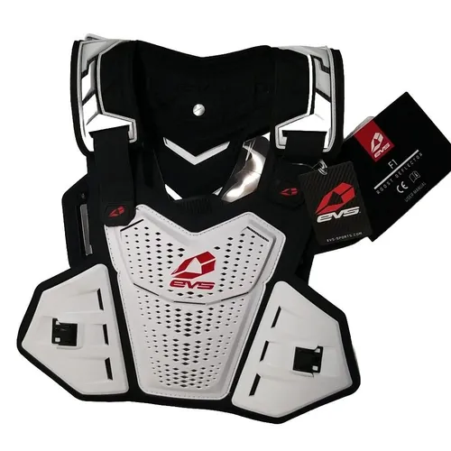 EVS F1 Roost Deflector Chest Protector White F120-WH-S/M