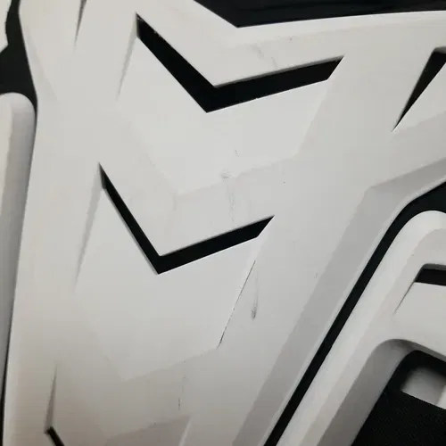 EVS F1 Roost Deflector Chest Protector White F120-WH-S/M