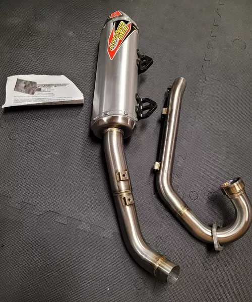 Pro Circuit T-6 Stainless Single Exhaust System ATV Yamaha Raptor 700R 5631570G