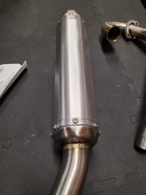 Pro Circuit T-6 Stainless Single Exhaust System ATV Yamaha Raptor 700R 5631570G
