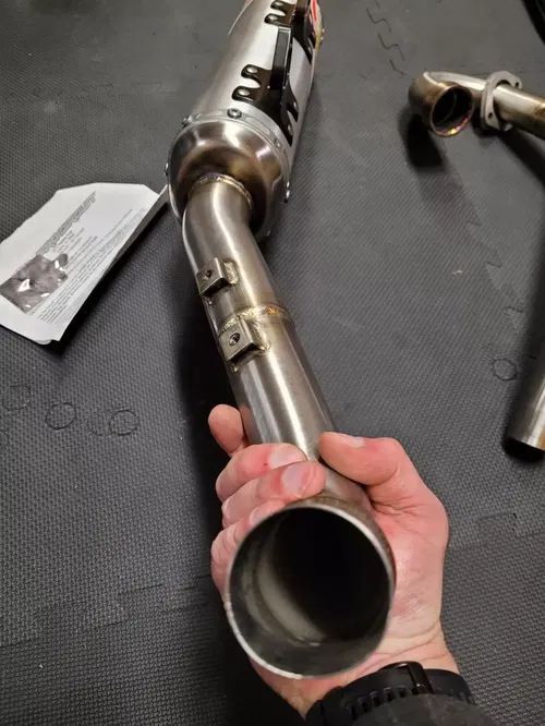 Pro Circuit T-6 Stainless Single Exhaust System ATV Yamaha Raptor 700R 5631570G