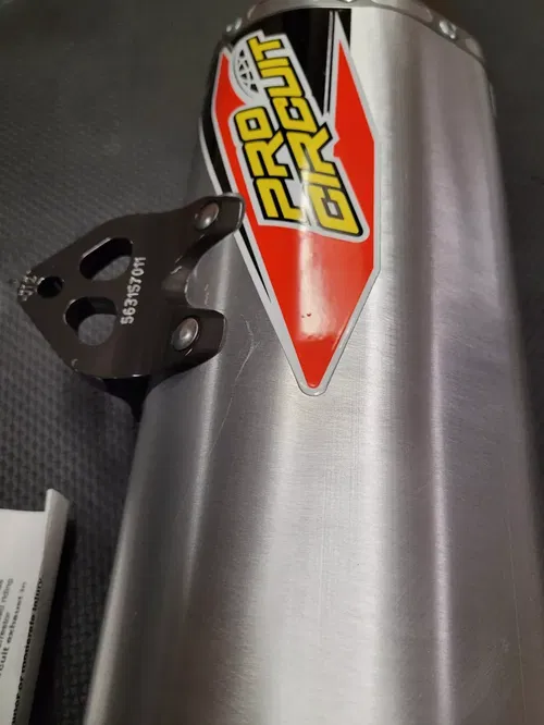 Pro Circuit T-6 Stainless Single Exhaust System ATV Yamaha Raptor 700R 5631570G